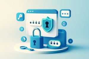 A variety of devices displaying password manager interfaces