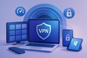 Graphical comparison showcasing various VPN services for 2026