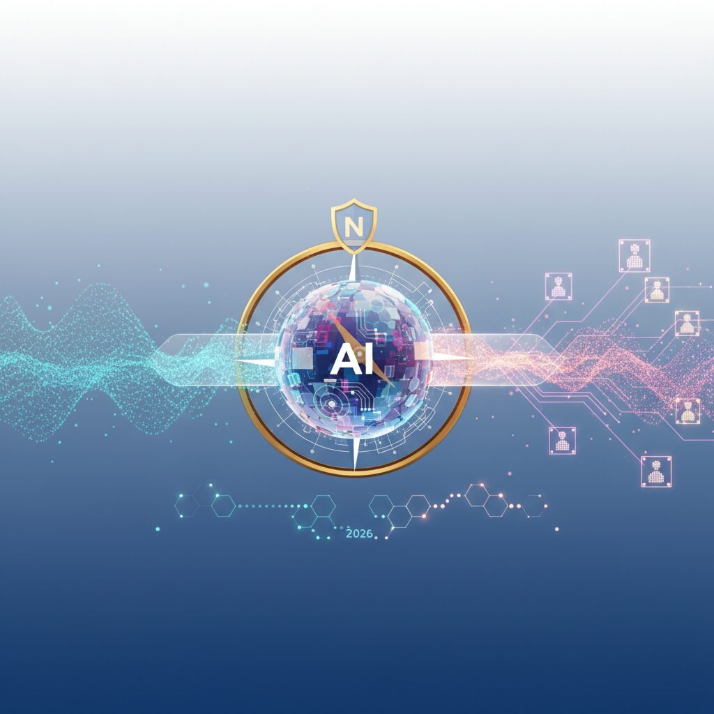 A diverse group of professionals thoughtfully interacting with holographic data visualizations, representing ethical guidelines and user privacy controls on a sleek, futuristic interface, bathed in soft, inviting light.
