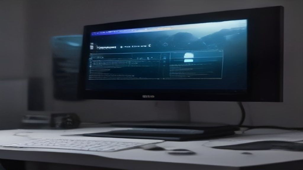 A high‑end AMD Ryzen AI 400 laptop sits on a clean desk with a glowing screen displaying code, emphasizing performance and sleek design