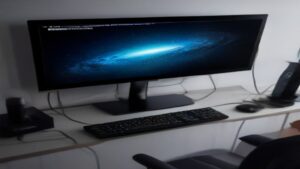 A tidy desk setup featuring several compact budget mechanical keyboards, a sleek ergonomic mouse, and a notepad with typing notes