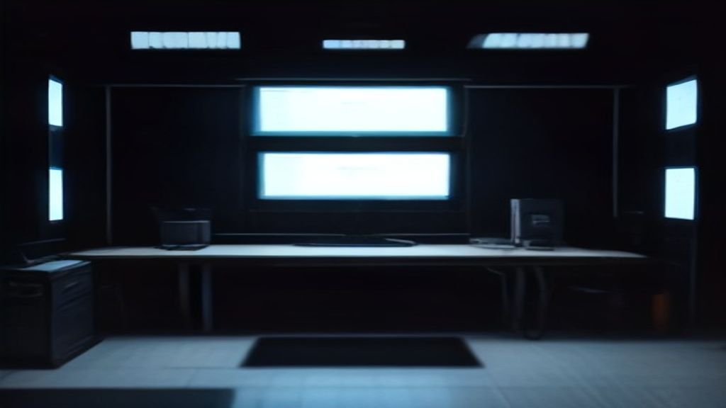 A futuristic GPU core glowing with quantum light, surrounded by holographic game scenes and particle effects in a dark studio.