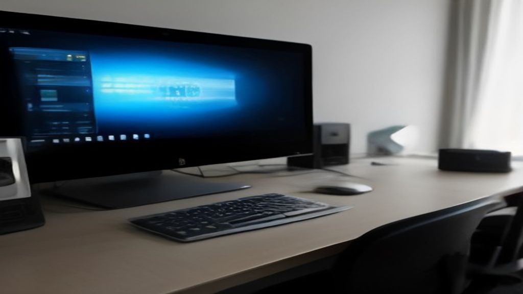 A modern laptop displaying vibrant performance charts beside a city skyline at sunrise, symbolizing data-driven tech improvement