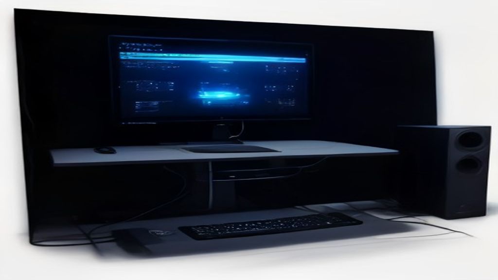 A sleek server rack with glowing blue data streams flowing into a digital speedometer, representing high-performance tech optimization