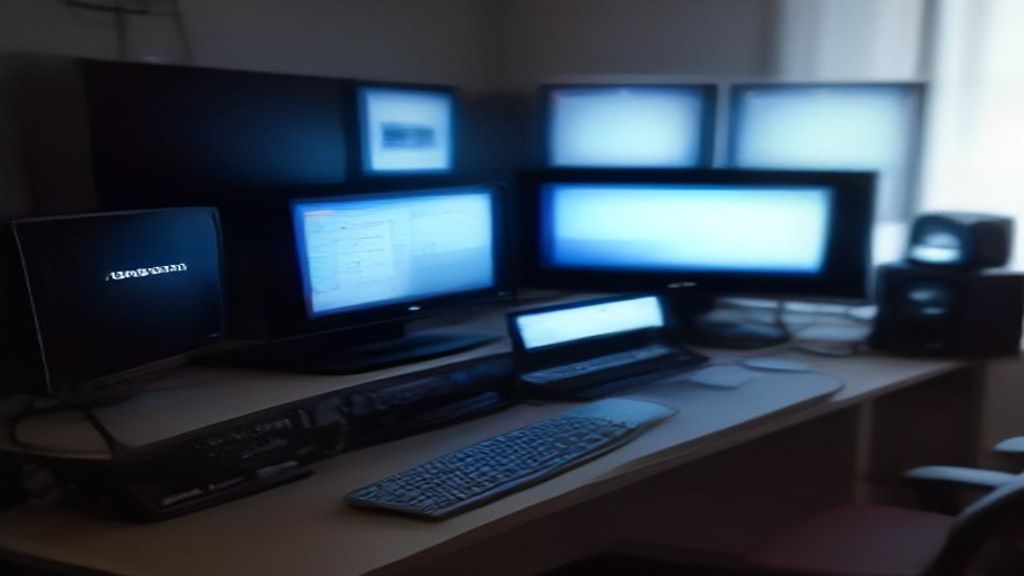Clean modern PC build with a glowing graphics card and a VR headset resting beside a minimalist desk, soft blue ambient lighting, shallow depth of field