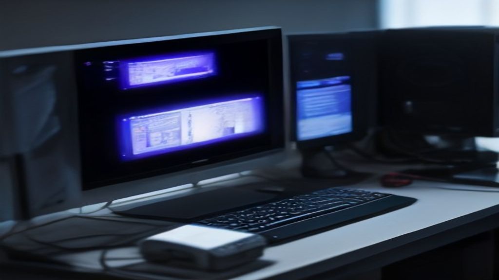 A sleek server rack in a dark data center illuminated by blue LED lighting, suggesting ultra performance