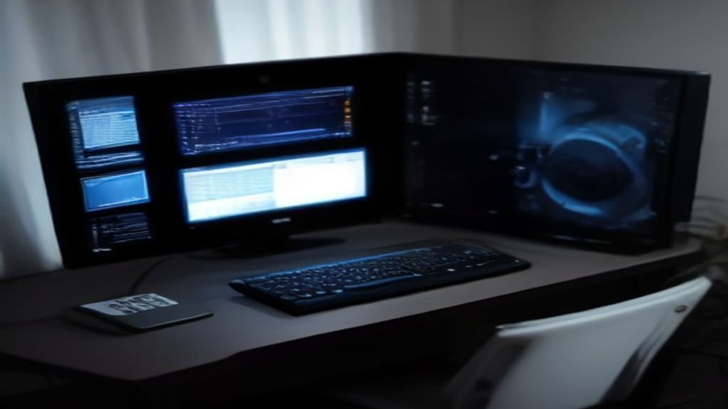 A modern living room with a large screen showing cloud game streams, three controllers on a sleek table, and glowing network lines