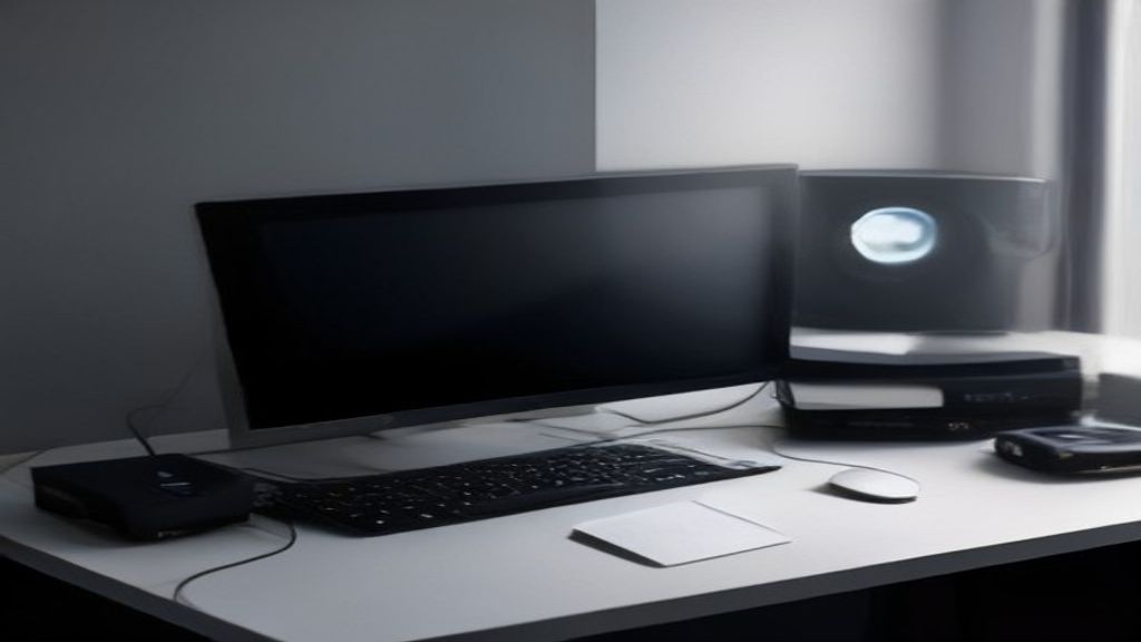 Three handheld gaming PCs lined up on a dark matte surface with soft lighting, FPS counters and battery icons visible on their screens