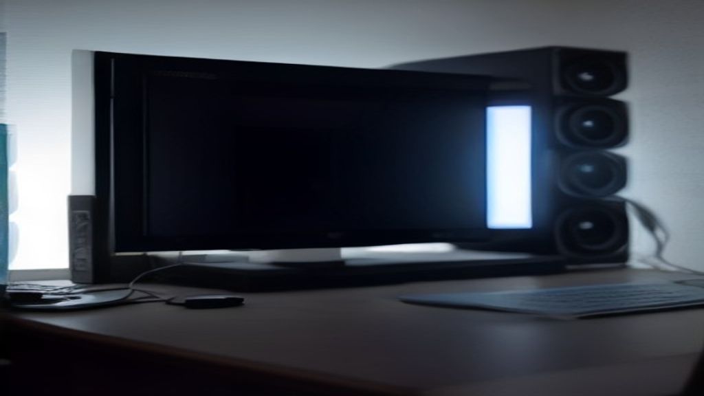 Sleek concept render of Apple Vision Pro 2 headset hovering over a minimalist desk with soft ambient lighting