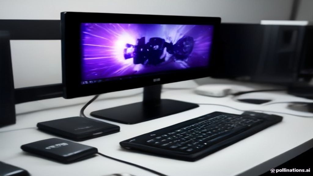 High-performance Intel Pantherlake-S 2026 processor under stress test with LED indicators and cooling fan
