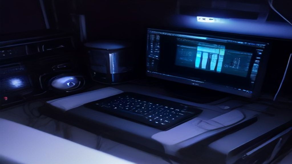 Modern data center with advanced servers and real-time performance dashboards