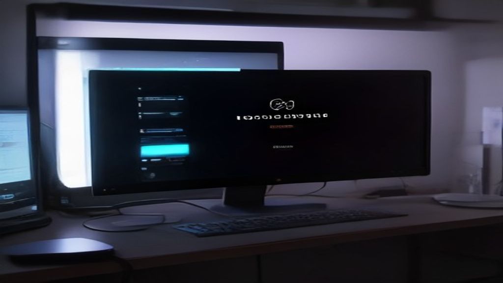 Two high-end graphics cards side by side on a sleek dark desk with neon blue and red ambient lighting suggesting rivalry