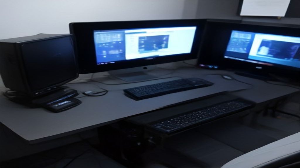 A server rack with blinking lights overlaid with translucent graphs showing CPU usage, response time, and throughput on a dark background.