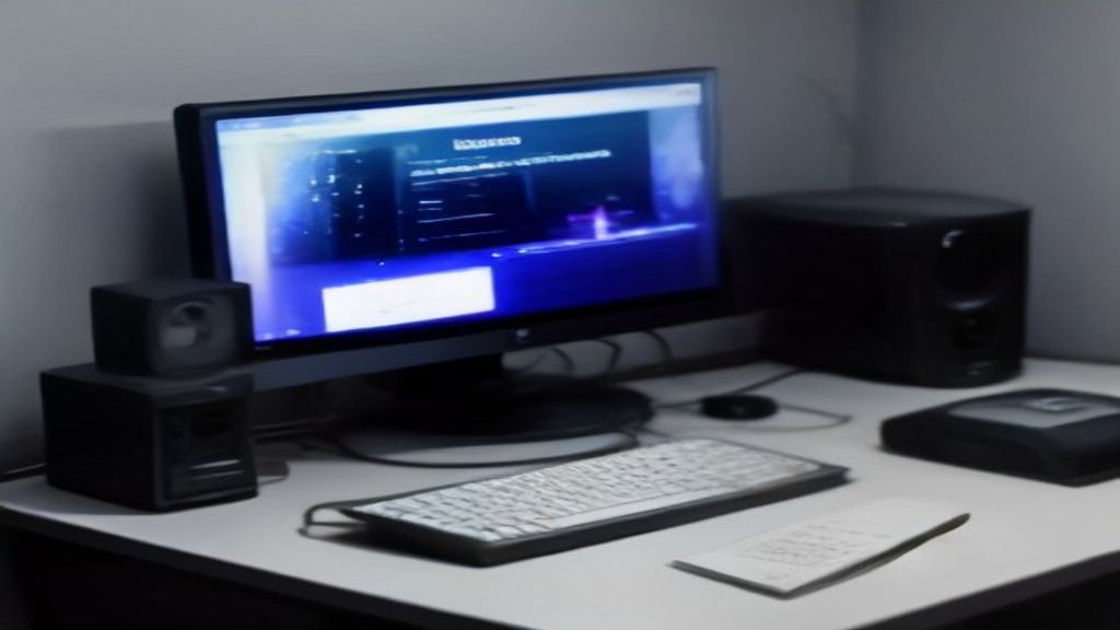 A sleek server rack illuminated against a dark background, highlighting fast data flow and network connections