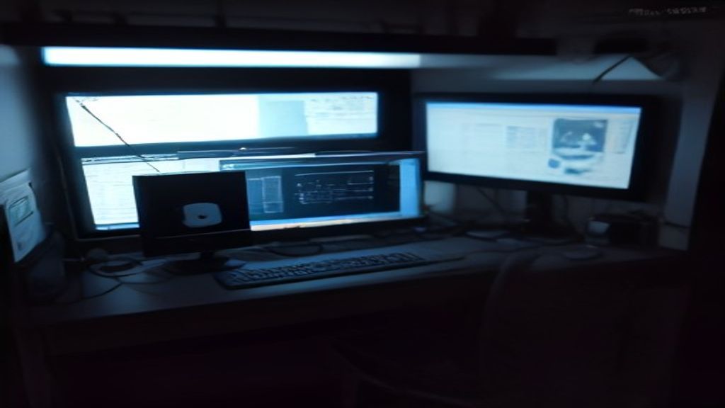 A modern data center rack with glowing servers, illustrating high-performance computing and optimization