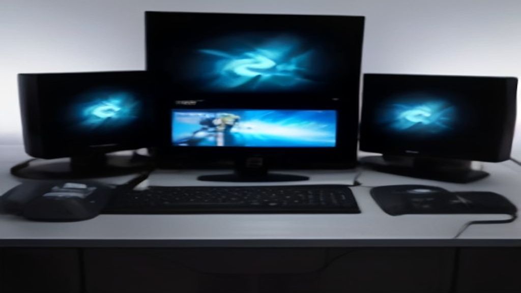 A sleek modern gaming interface displaying performance metrics, with vibrant colors and smooth UI elements on a high‑resolution monitor