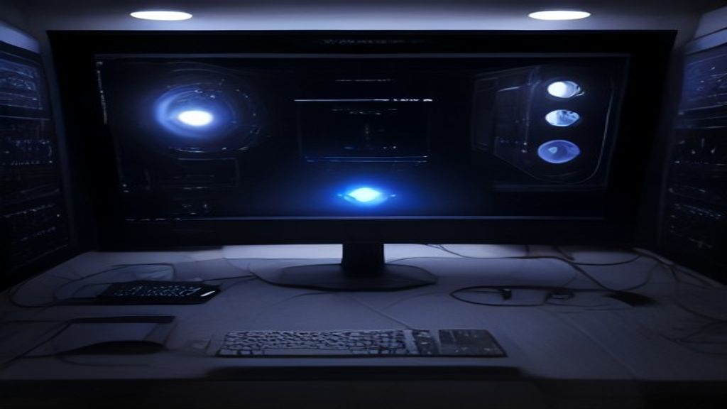 A sleek modern room showing a high-performance router and smartphone streaming game data with clear latency visualization graphs on screen
