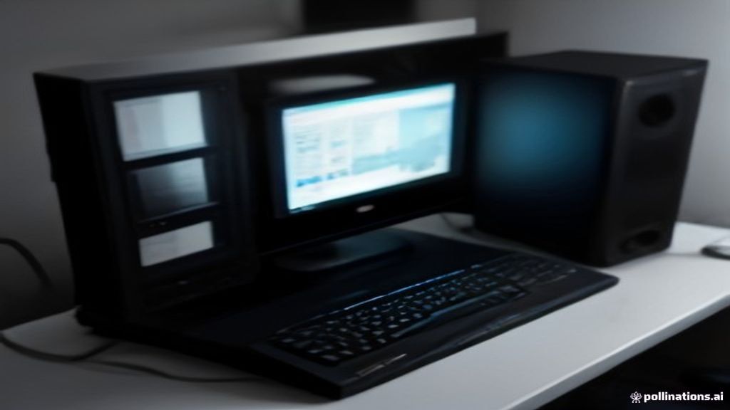 Sleek dark desktop featuring a glowing Windows 11 2 emblem, subtle circuit patterns, and soft blue light accents.